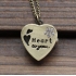 Mini montre clapet coeur "Heart to you"