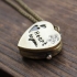 Mini montre clapet coeur "Heart to you"