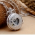 Mini montre gousset argent coeur