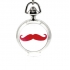 Mini montre gousset moustache violette