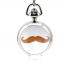 Mini montre gousset moustache rouge