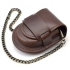 Etui Montre Gousset cuir marron