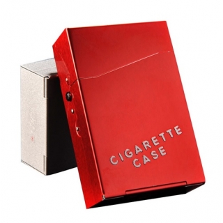 Etui CIGARETTE CASE rouge