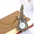 Montre collier petite guitare