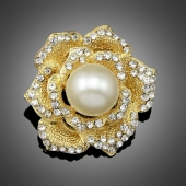 Broche "Colbert" dorée