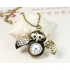 Montre collier hibou