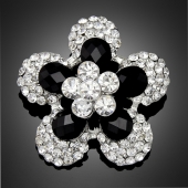 Broche "Mooréa" black