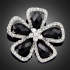 Broche "Bora Bora" black