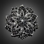 Broche "Maupiti" black