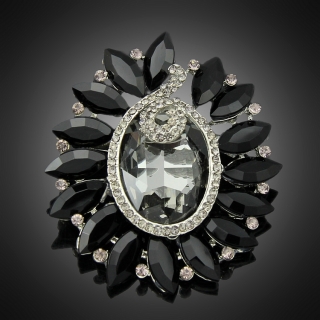 Broche "Ouranos" black