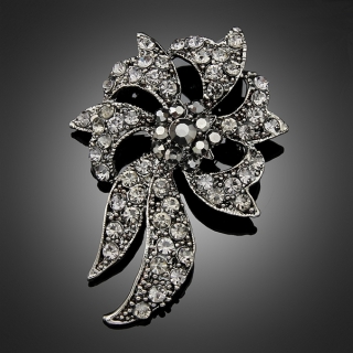 Broche "Triton" black