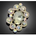 Broche "Resin Queen" noire