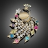 Broche "Antigone" multicolore