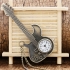 Montre collier guitare