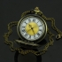 Montre gousset clapet verre teinté