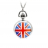 Mini montre gousset "Union Jack"