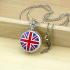 Mini montre gousset "Union Jack"